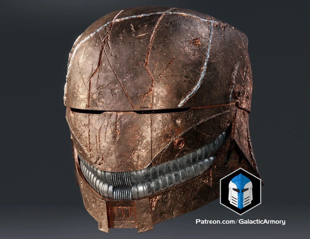 Acolyte Stranger Helm in einem Stück Star Wars Cosplay DIY Maßstab 1:10