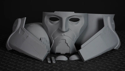 Captain Enoch Night Trooper Helm – Star Wars Cosplay DIY Kit – Ansicht 6