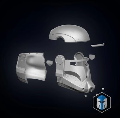 Republic Commando Helm – Star Wars Cosplay DIY Kit – Ansicht 6