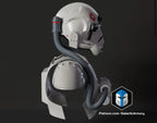 AT-AT Fahrer Rüstung mit Helm Star Wars DIY Cosplay Maßstab 1:16