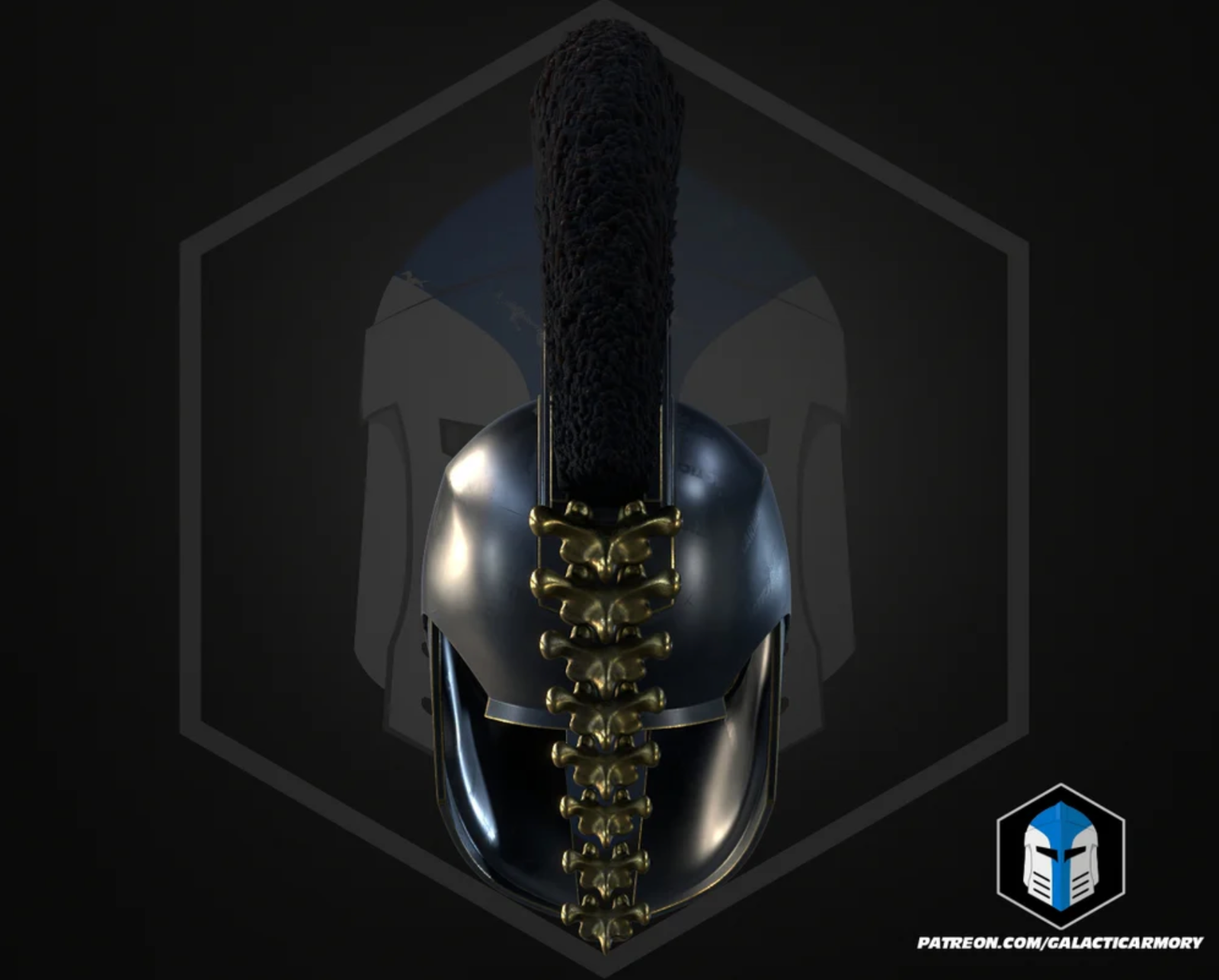 The Odyssey König Agamemnon Helm | 3D Cosplay Prop DIY | King Agamemnon Helmet5