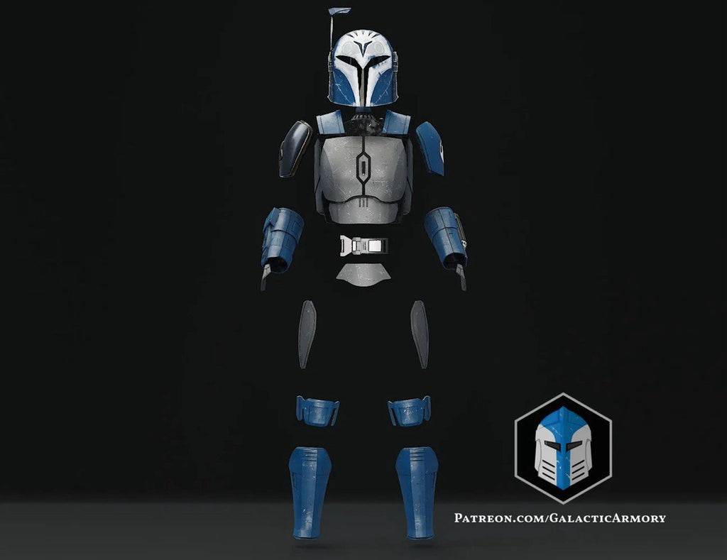 Bo Katan Rüstung ohne Helm und Jetpack Star Wars DIY Cosplay Maßstab 1:10