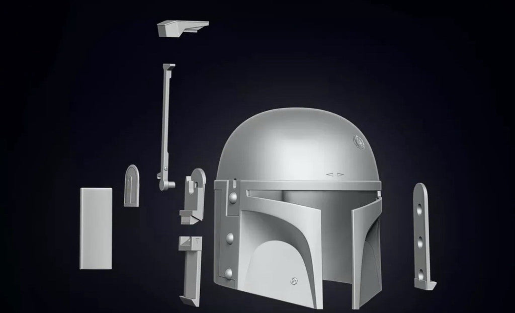 Boba Fett Rüstung mit Helm Book of Boba Fett Star Wars DIY Maßstab 1:1 Cosplay20