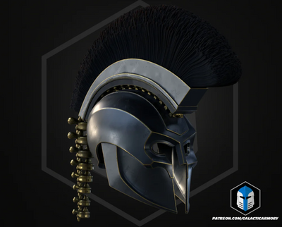 König Agamemnon King Agamemnon Homers Odyssee Helm – Star Wars Cosplay DIY Kit – Ansicht 9