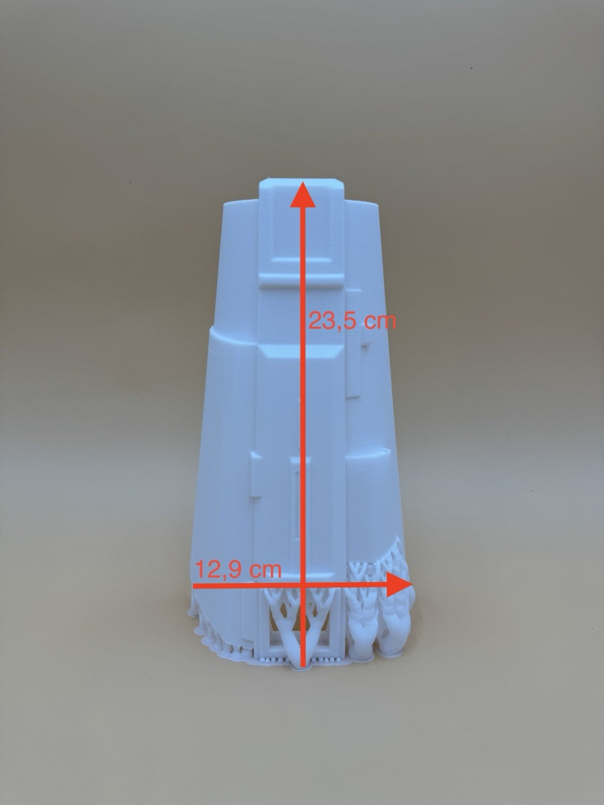 Mandalorian Arm Rüstung rechts Star Wars DIY Cosplay Maßstab 1:17