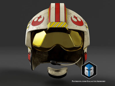 Rebellen Pilot Helm – Star Wars Cosplay DIY Kit – Ansicht 3