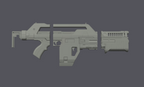 Alien M41A Pulse Rifle DIY | Blaster Pistole | 3d Druck Repica Prop1