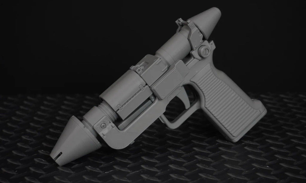 Star Wars Thrawn Imperial Blaster Pistol Life Size | 3D Cosplay Prop DIY0