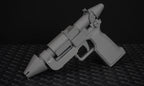 Star Wars Thrawn Imperial Blaster Pistol Life Size | 3D Cosplay Prop DIY0
