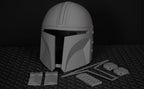 Star Wars Mandalorian Din Djarin Helmet Life Size | 3D Cosplay Prop DIY2