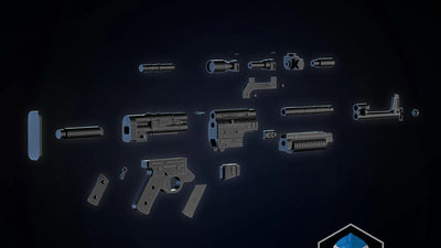 A280 Rebellion Blaster – Star Wars Cosplay DIY Kit – Ansicht 3
