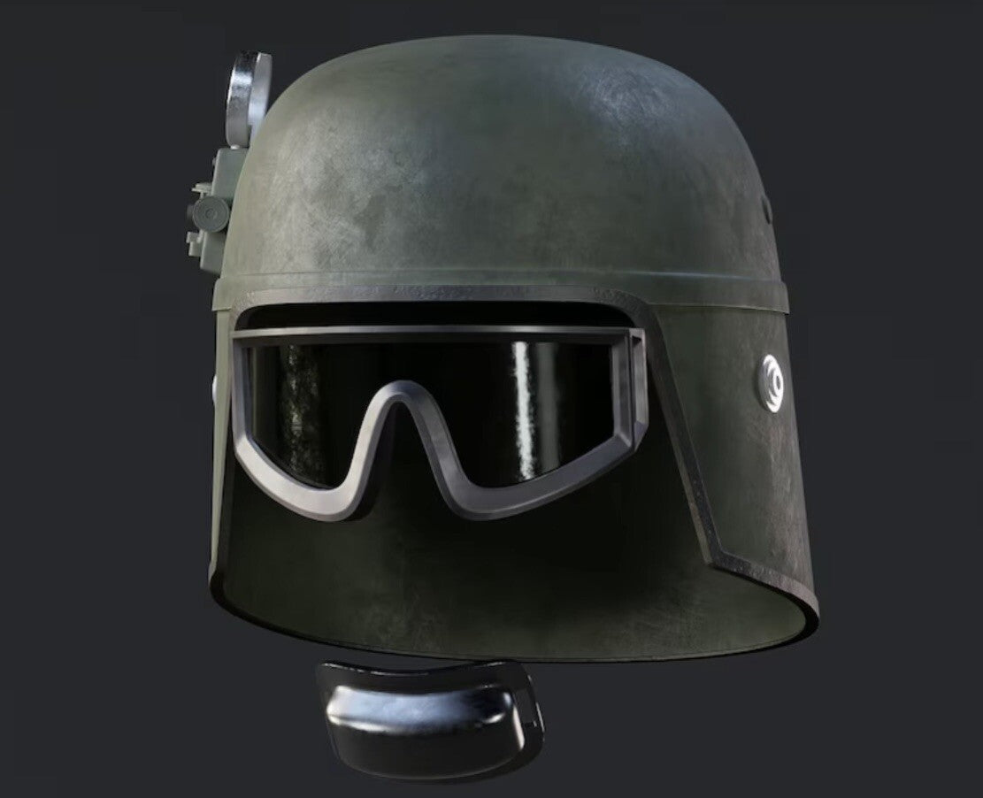 AT-ST Fahrer Helm Star Wars Cosplay DIY0