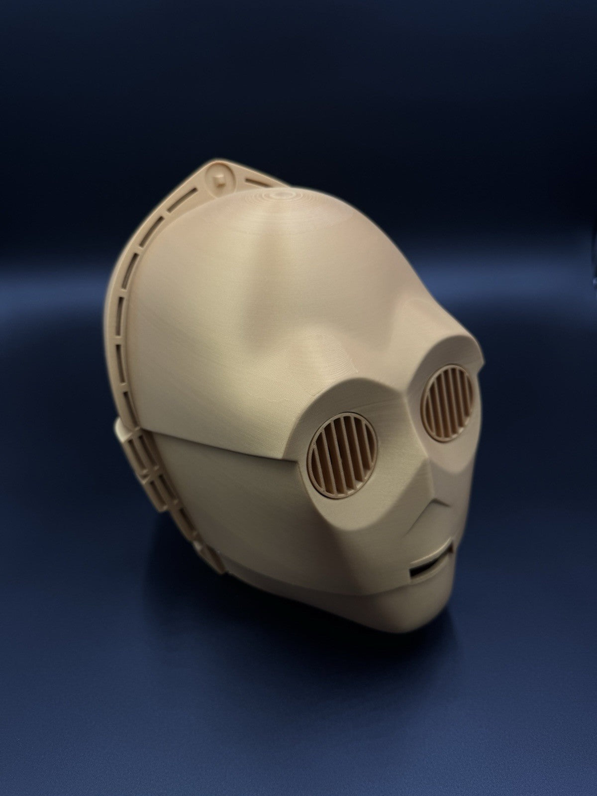 C3PO Helm Kopf Life Size | 3D Cosplay Star Wars Prop DIY | Helmet Head3
