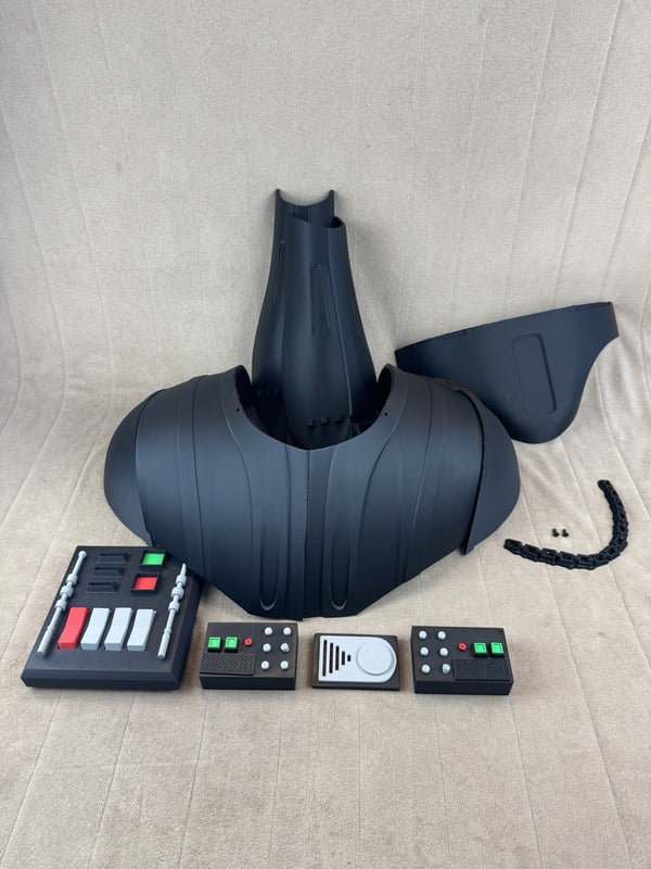 Darth Vader Rüstung Star Wars ROTS Life Size | 3D Cosplay Prop DIY Armor Kit