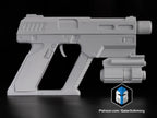 Helldivers 2 Peacemaker Blaster Pistol Life Size | 3D Cosplay Prop DIY3