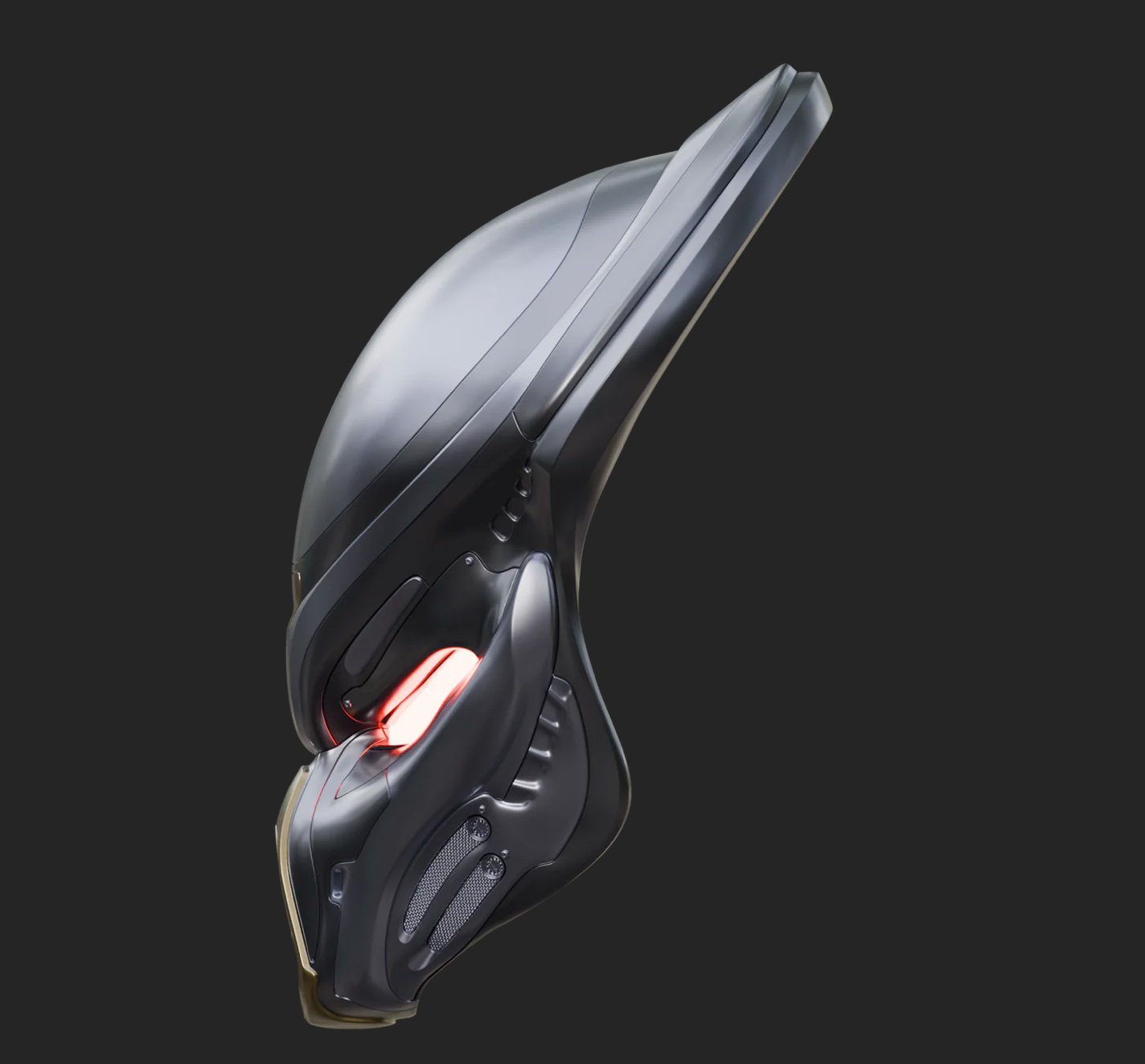 Predator Maske Life Size | 3D Cosplay Prop DIY armor | Predator Maske2