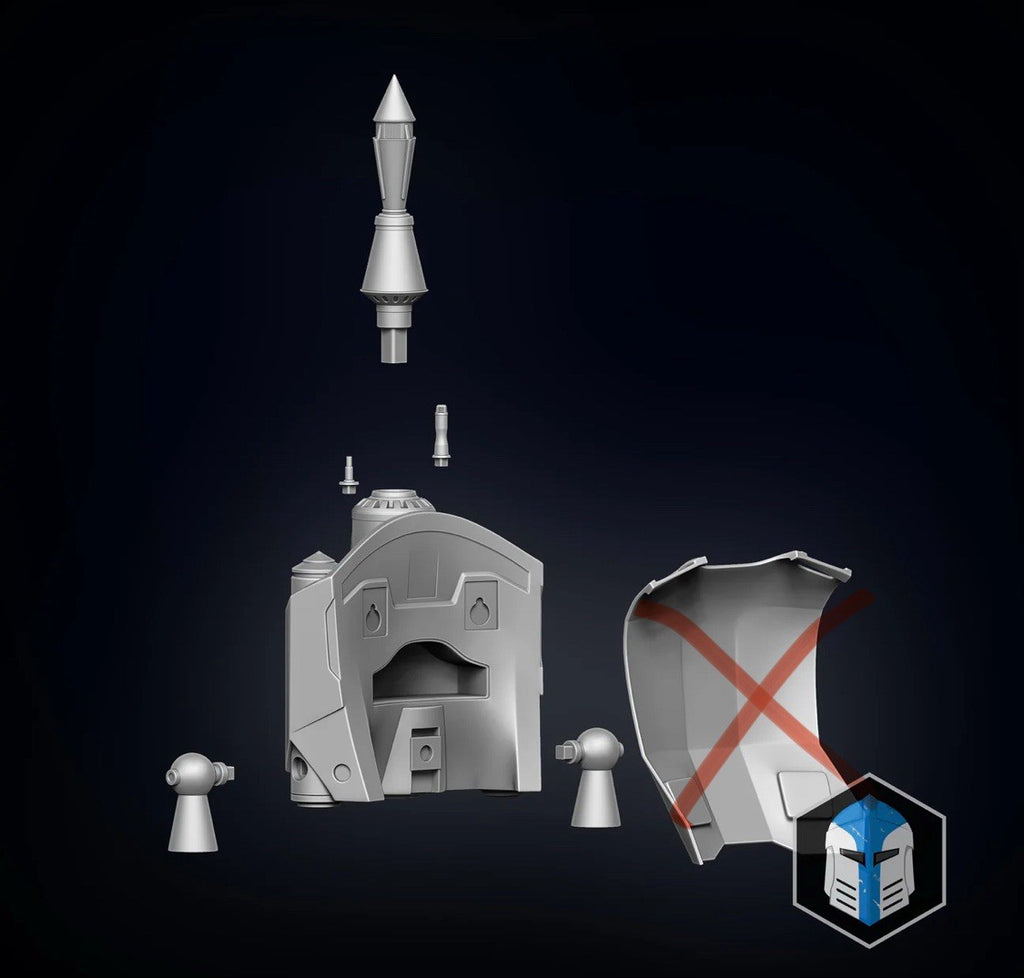 Boba Fett Jetpack Book of Boba Fett Star Wars DIY Maßstab 1:1 Cosplay6