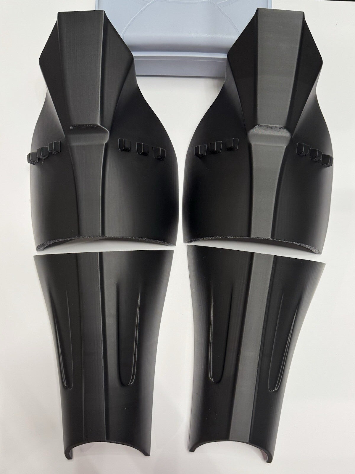 Darth Vader Schienbeinschoner Rüstungsteil Star Wars DIY Maßstab 1:1 Cosplay0