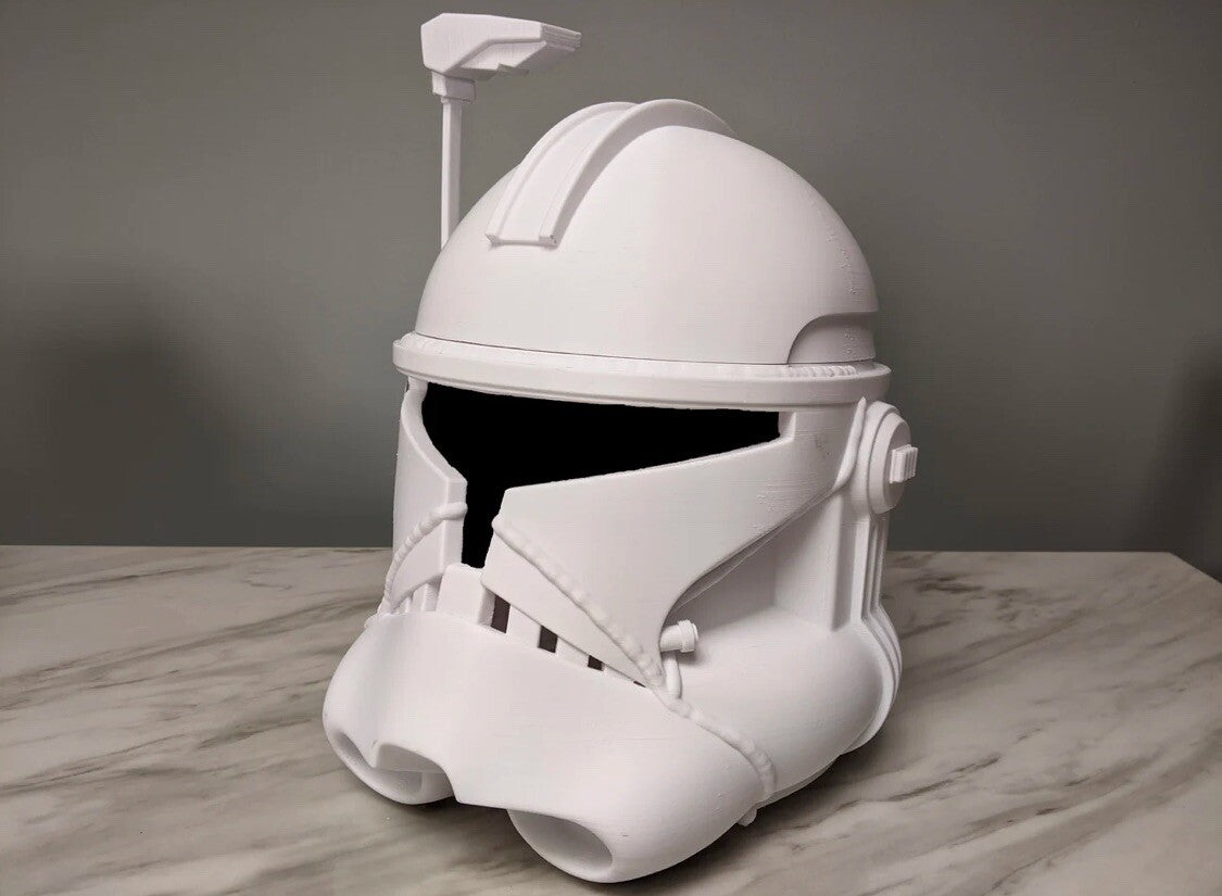 Captain Rex Helm Star Wars Realistisch DIY Cosplay Maßstab 1:13