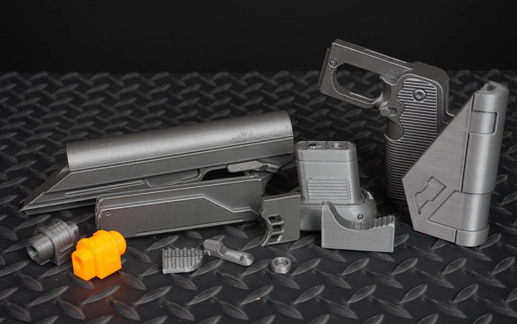 Star Wars Bo Katans Westar 35 Blaster Pistol Life Size | 3D Cosplay Prop DIY1