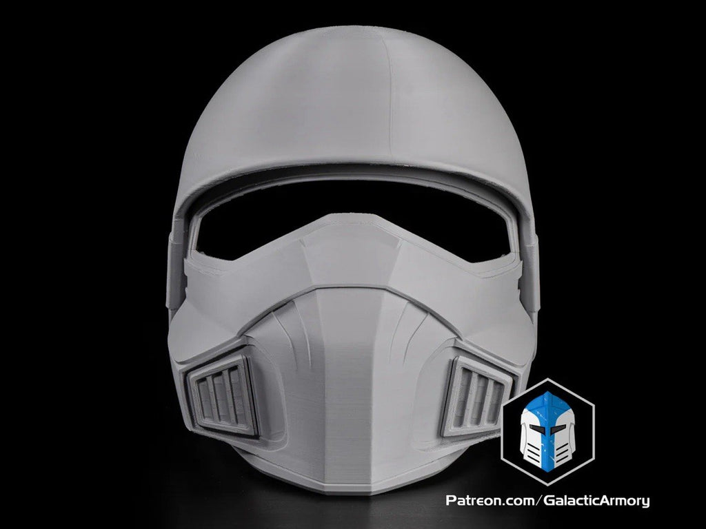 Helldivers 2 Light Gunner Helm Cosplay DIY Maßstab 1:17