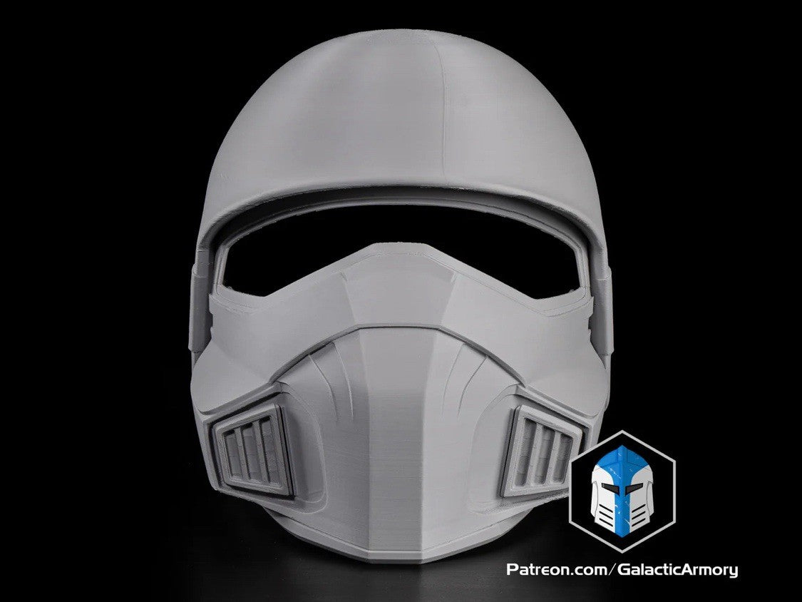 Helldivers 2 Light Gunner Helm Cosplay DIY Maßstab 1:17