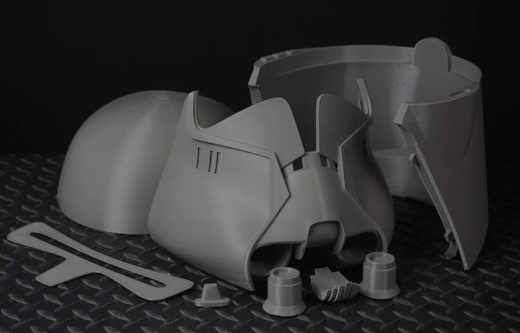 Star Wars Commander Bacara Clone Phase 2 Helmet Life Size | 3D Cosplay Prop2