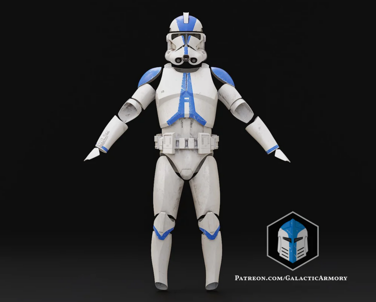 Clone Trooper : Episode III Rüstung – Star Wars Cosplay DIY Kit – Ansicht 1