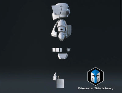 Scout Trooper Rüstung – Star Wars Cosplay DIY Kit – Ansicht 15
