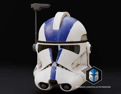 Clone Trooper Officer Phase 2 Helm – Star Wars Cosplay DIY Kit – Ansicht 1