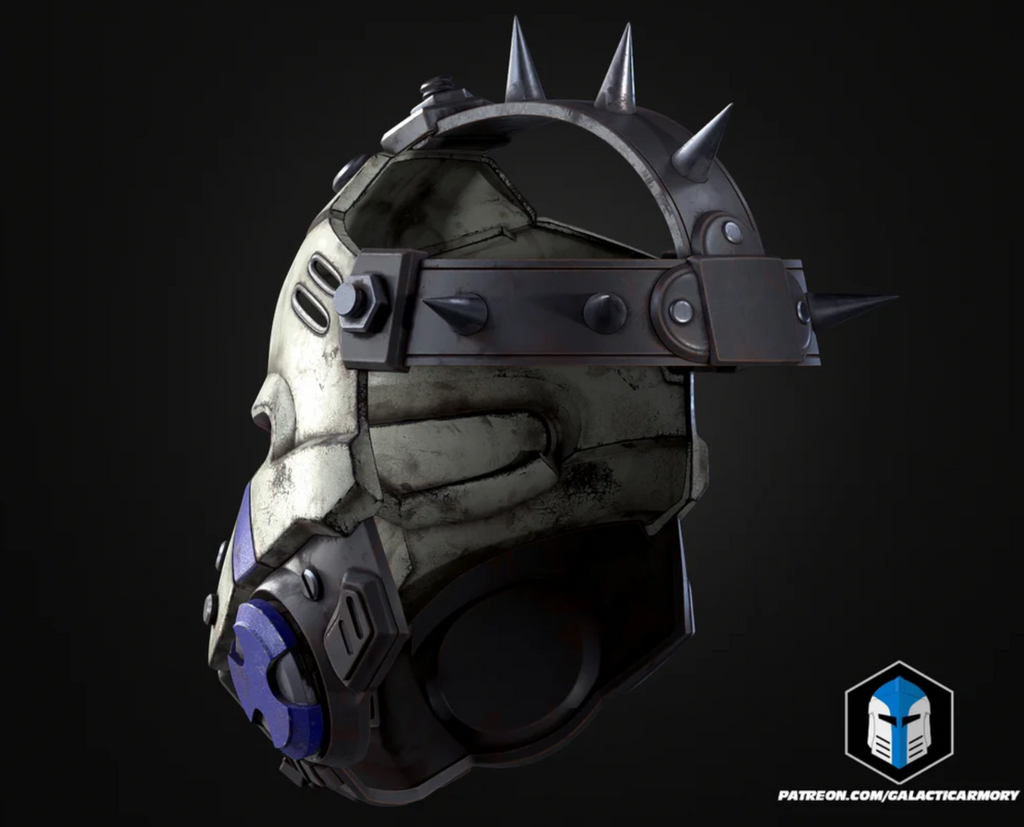 Borderlands 4 Psycho Maske Life Size | 3D Cosplay Prop DIY Psycho Mask2