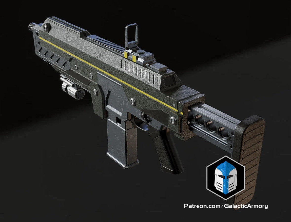 Helldivers 2 Breaker Blaster Pistol Life Size | 3D Cosplay Prop DIY10