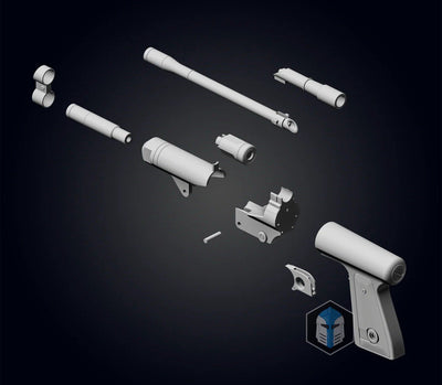 Boba Fett Blaster – Star Wars Cosplay DIY Kit – Ansicht 11