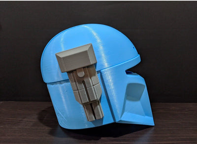 Heavy Mandalorian Helm – Star Wars Cosplay DIY Kit – Ansicht 5