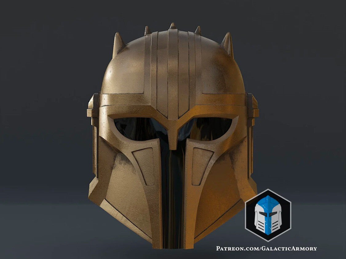 Waffenschmiedin The Armorer Helm Star Wars DIY Cosplay Maßstab 1:17