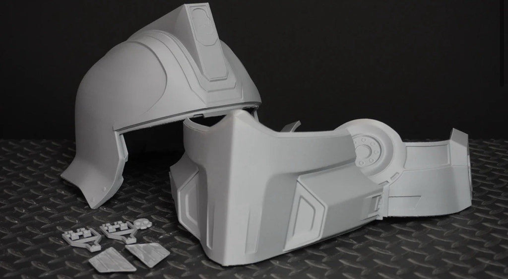 Helldivers 2 Hero of the Federation Helm Cosplay DIY Maßstab 1:12