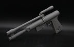 Star Wars Boba Fett Blaster Pistol Life Size | 3D Cosplay Prop DIY1