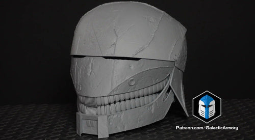 Acolyte Stranger Helm Star Wars Maßstab 1:1 DIY Helmet1