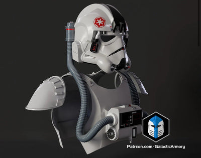 ATAT Pilot Fahrer Rüstung – Star Wars Cosplay DIY Kit – Ansicht 14