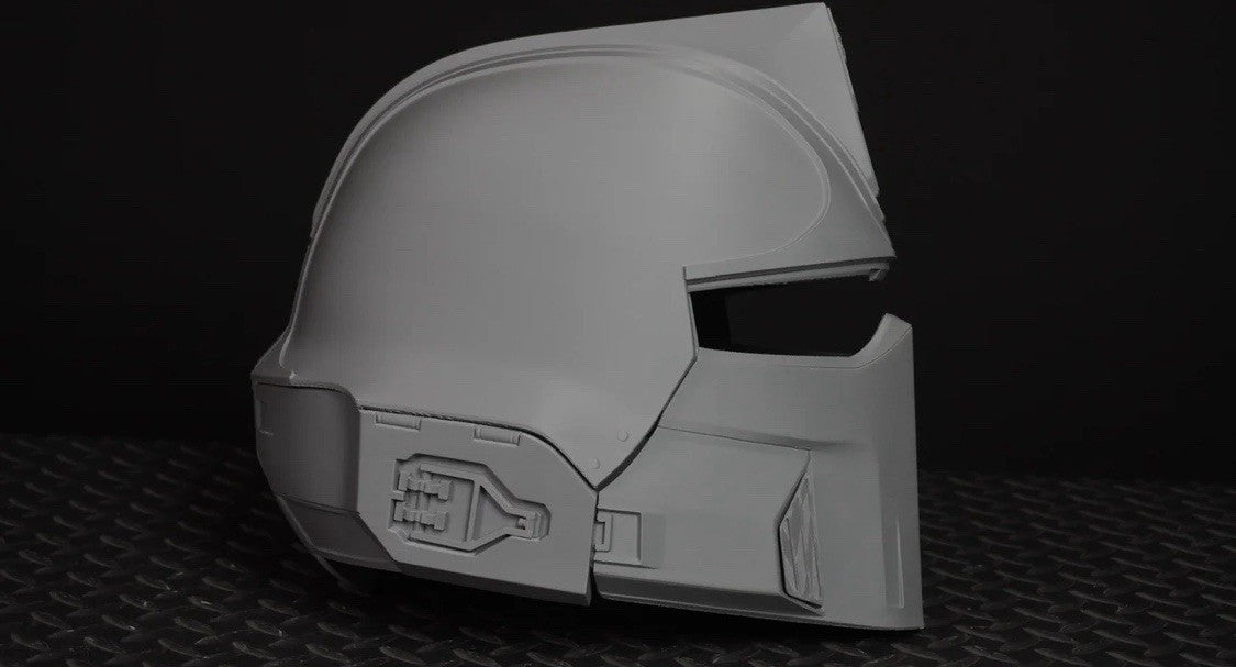 Helldivers 2 Hero of the Federation Helm Cosplay DIY Maßstab 1:15