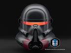 Purge Trooper Helm Hauptteil in einem Stück Star Wars DIY Cosplay Maßstab 1:112