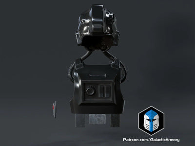 Tie Fighter Pilot Rüstung – Star Wars Cosplay DIY Kit – Ansicht 10