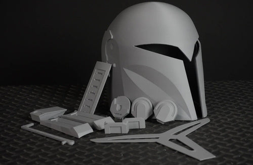 Bo Katan Helm Star Wars DIY1