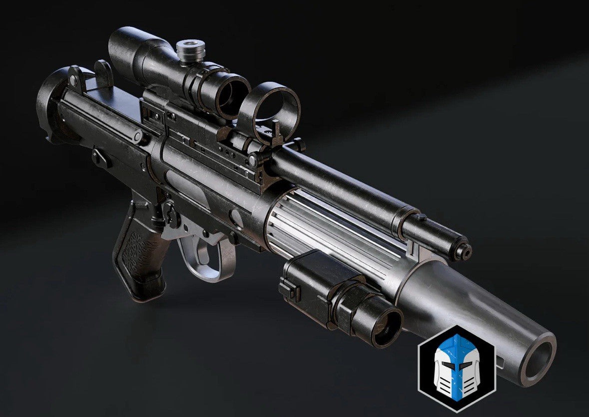 Star Wars DH-17 Blaster Pistol Life Size | 3D Cosplay Prop DIY4