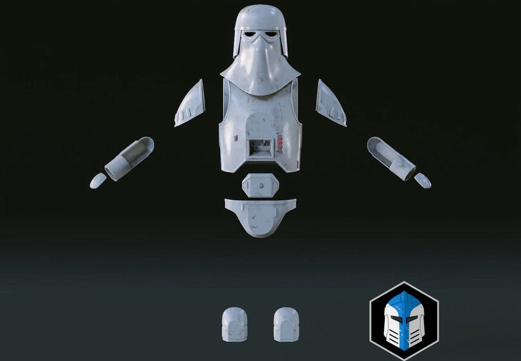 Snow Trooper Rüstung ohne Helm Star Wars DIY Cosplay Maßstab 1:11