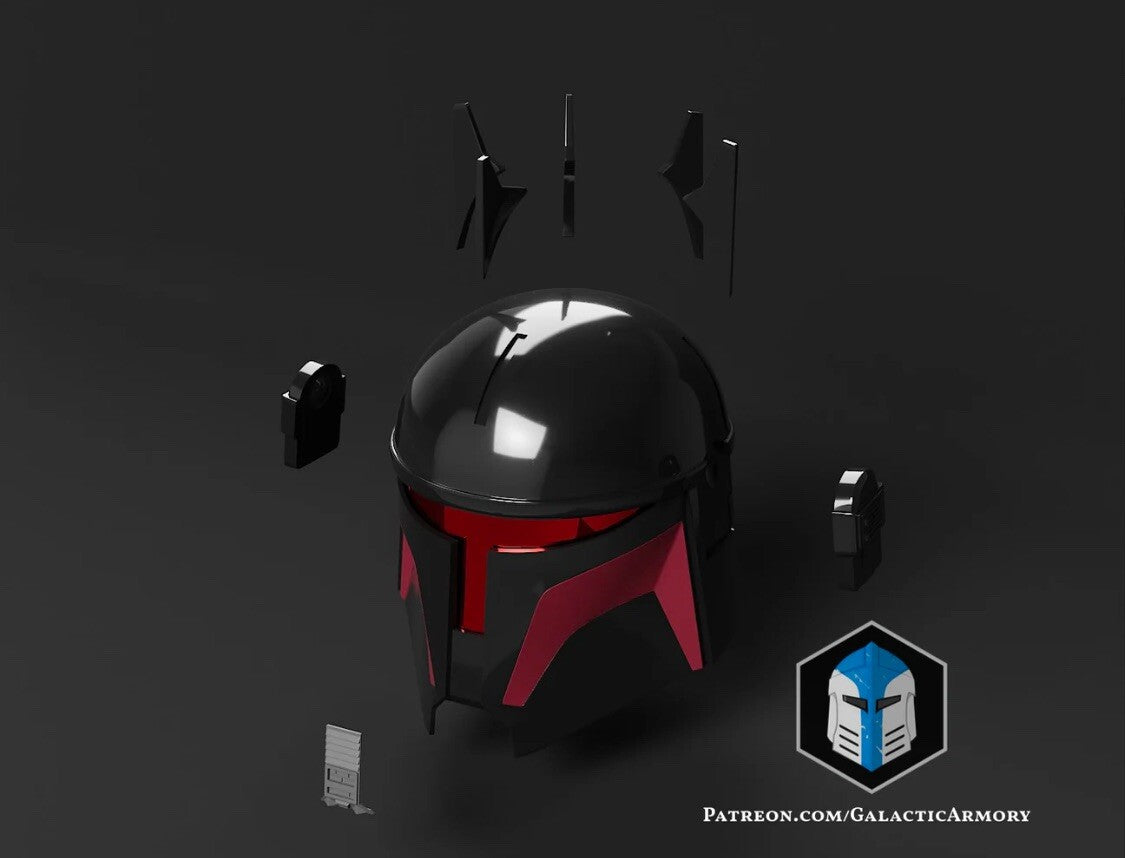 Moff Gideon Helm Star Wars DIY Cosplay Maßstab 1:11