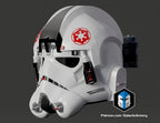 AT-AT Fahrer Helm Hauptteil in einem Stück Star Wars Cosplay DIY Maßstab 1:15