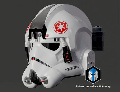 AT AT Fahrer Helm – Star Wars Cosplay DIY Kit – Ansicht 6