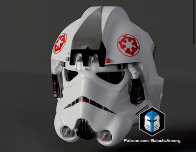 AT AT Fahrer Helm – Star Wars Cosplay DIY Kit – Ansicht 1