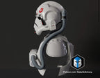 AT- AT Fahrer Rüstung ohne Helm Star Wars DIY Cosplay Maßstab 1:17